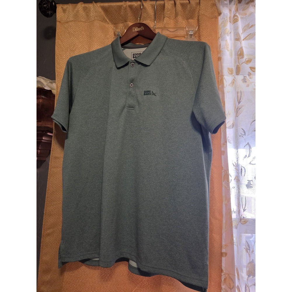 Eddie Bauer Resolution Pro 2.0 Polo Shirt Mens Large, Classic Casual, Golf Club